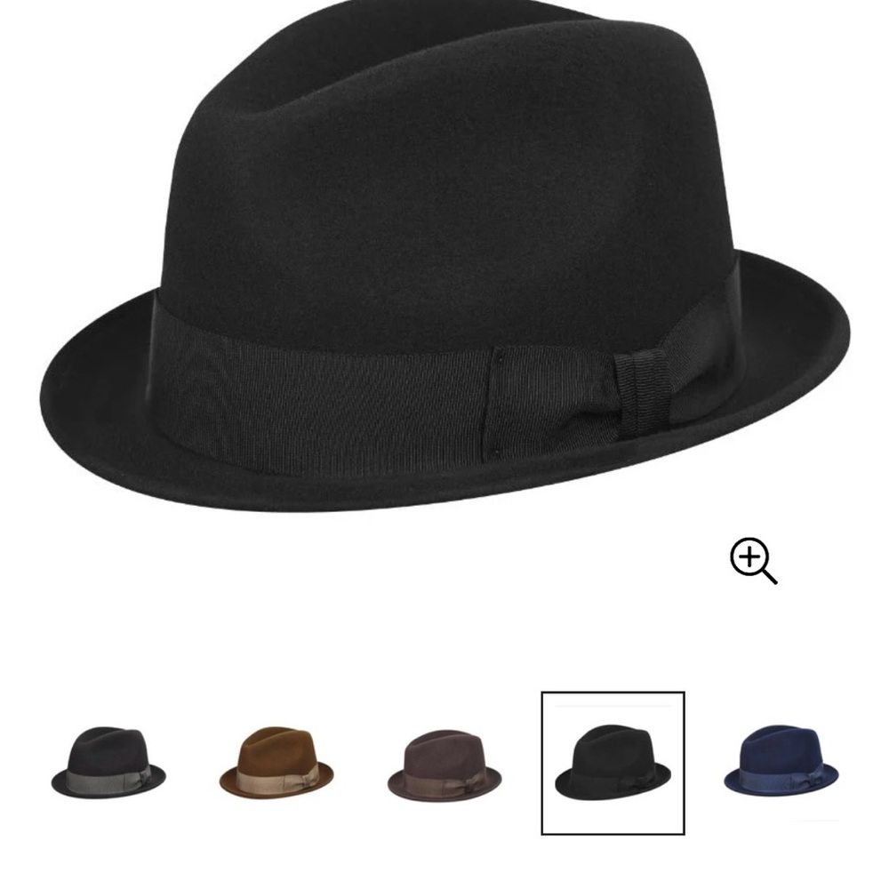 Country gentleman wool hat